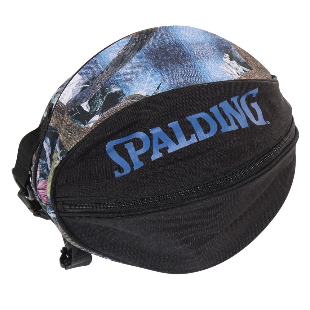 スポルディング（SPALDING）（メンズ、レディース、キッズ）バスケットボール ボールバッグ バタフライ プレイド 1個入れ 49-001BF