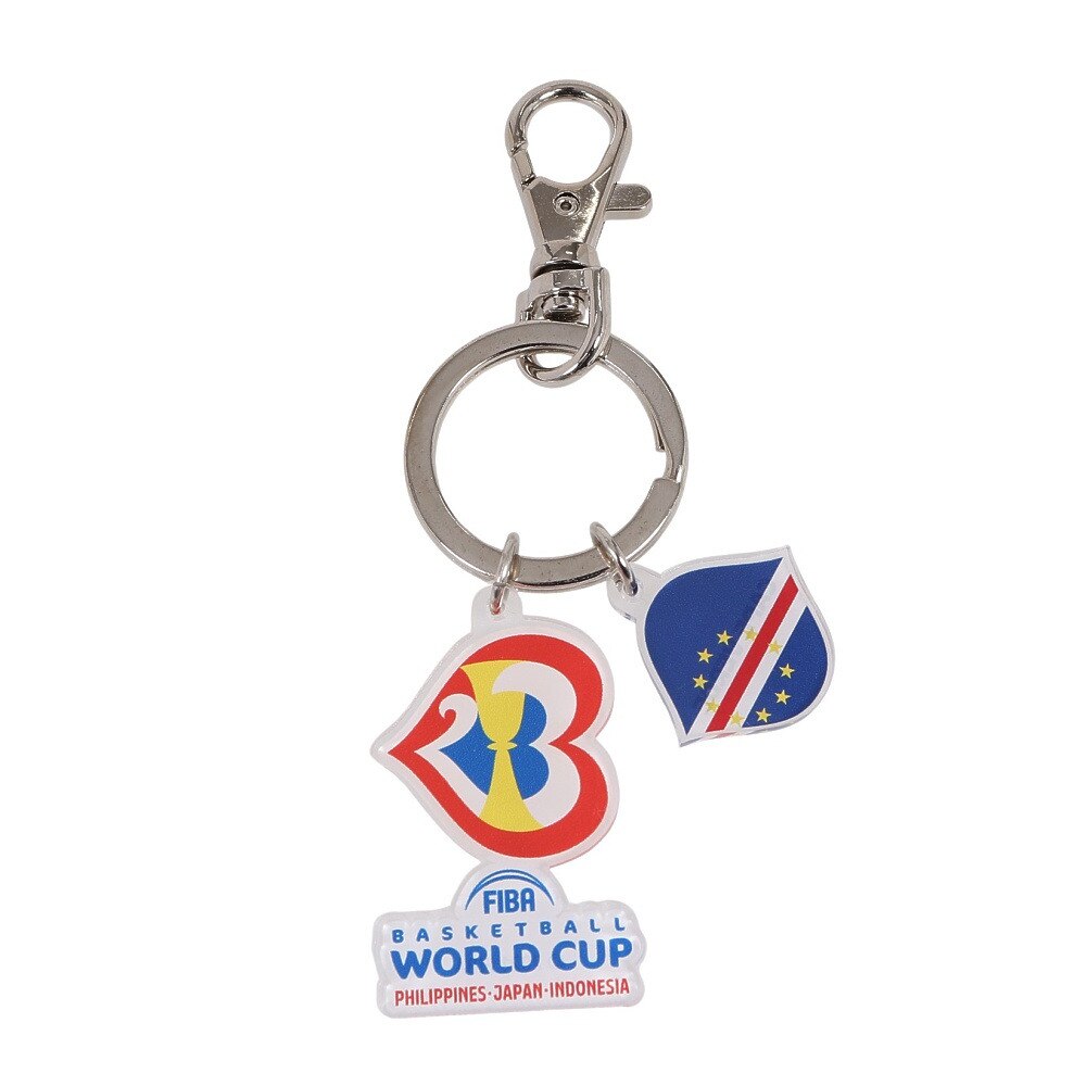 FIBAバスケットボールワールドカップ2023（FIBA BASKETBALL WORLD CUP 2023）（メンズ、レディース、キッズ）アクリル2連チャーム(CAPA VERDE) 53565