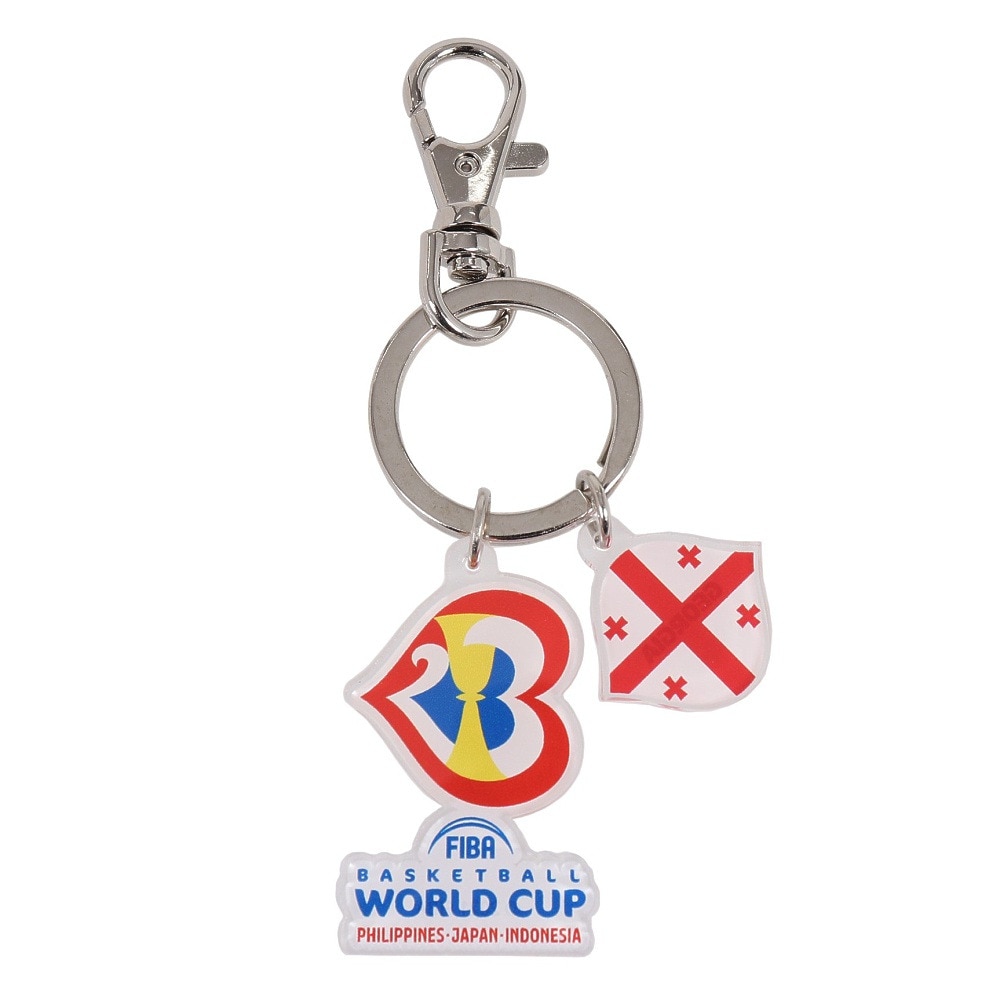 FIBAバスケットボールワールドカップ2023（FIBA BASKETBALL WORLD CUP 2023）（メンズ、レディース、キッズ）アクリル2連チャーム(GEORGIA) 53566