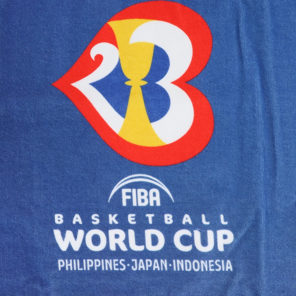 FIBAバスケットボールワールドカップ2023（FIBA BASKETBALL WORLD CUP 2023）（メンズ、レディース、キッズ）ロゴフェイスタオル 53232