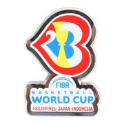 FIBAバスケットボールワールドカップ2023（FIBA BASKETBALL WORLD CUP 2023）（メンズ、レディース、キッズ）ロゴピンバッジ 53507