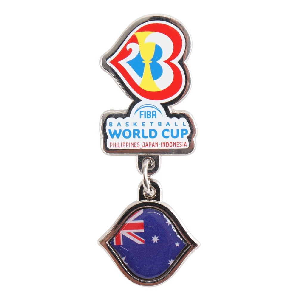 FIBAバスケットボールワールドカップ2023（FIBA BASKETBALL WORLD CUP 2023）（メンズ、レディース、キッズ）ピンバッジ(AUSTRALIA) 53556