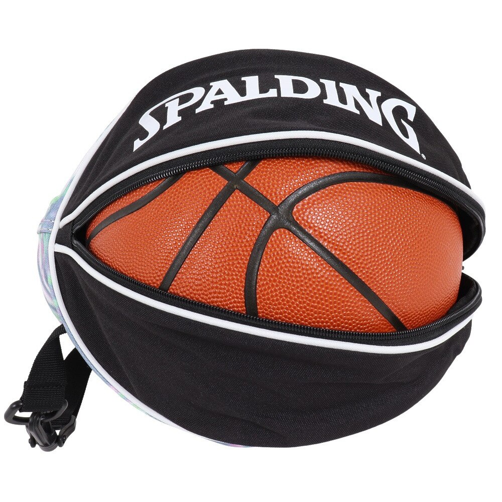 スポルディング（SPALDING）（メンズ、レディース）バスケットボール ボールバッグ パームリーフ 1個入れ 49-001PM ボールケース