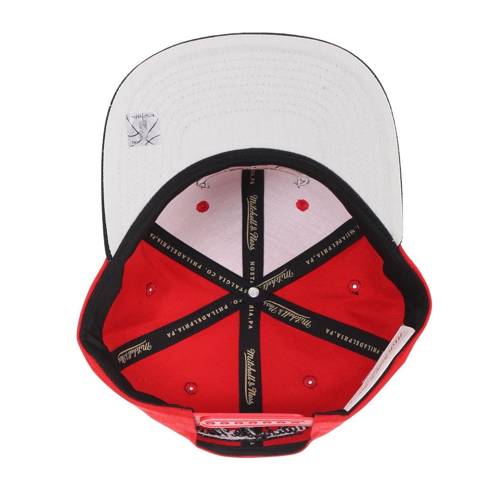 ミッチェルアンドネス（Mitchell&Ness）（メンズ、レディース）キャップ TEAM 2 TONE 2.0 SNAPBACK シカゴブルズ HHSS3264-CBUYYPPPRDBK