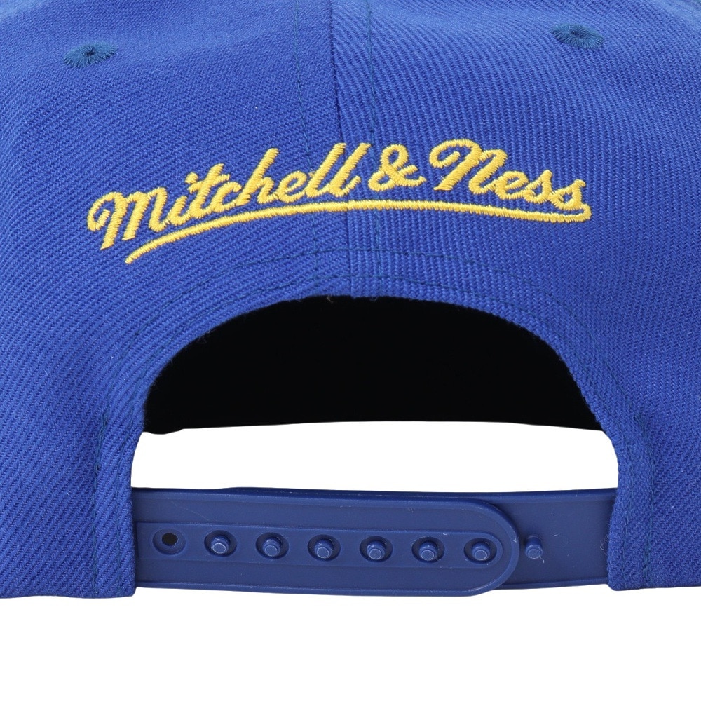 ミッチェルアンドネス（Mitchell&Ness）（メンズ、レディース）チーム 2トーン スナップバック NBA WARRIORS キャップ HHSS3264-GSWYYPPPRYYW
