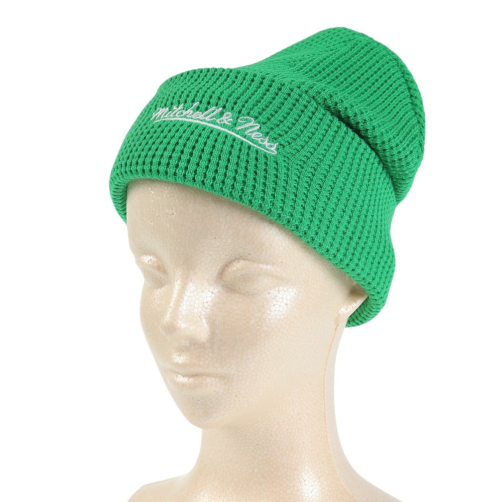 ミッチェルアンドネス（Mitchell&Ness）（メンズ）ビーニー NBA LEGGO MY WAFFLE ニット HWC Boston Celtics HCFK6270-BCEYYPPPGREN