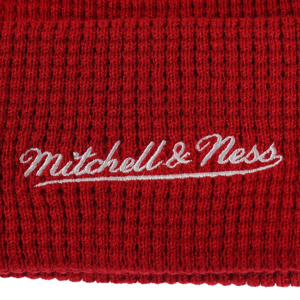 ミッチェルアンドネス（Mitchell&Ness）（メンズ）ビーニー NBA LEGGO MY WAFFLE ニット HCFK6270-CBUYYPPPRED1
