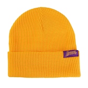 ミッチェルアンドネス（Mitchell&Ness）（メンズ）ビーニー NBA LEGGO MY WAFFLE ニット HWC Los Angeles Lakers HCFK6270-LALYYPPPYELL