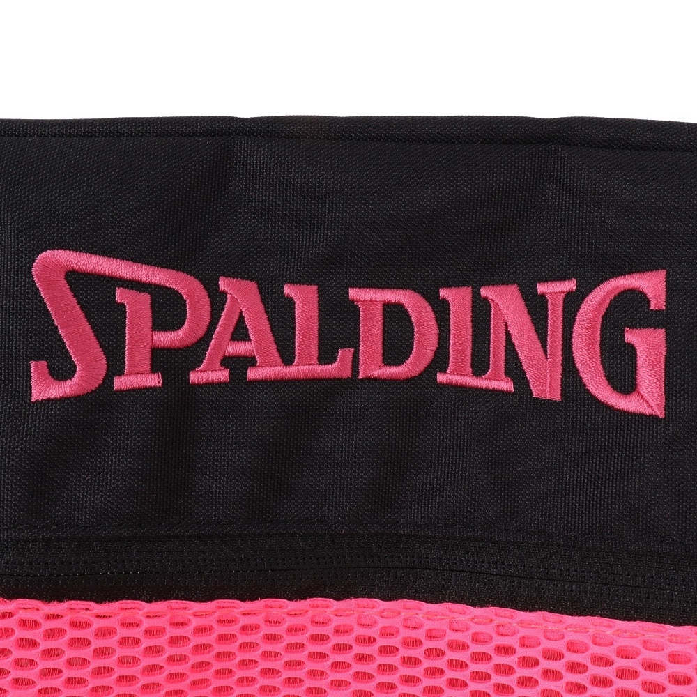 スポルディング（SPALDING）（メンズ、レディース、キッズ）シューズバッグ ブリーズ ブラック×マゼンタ 42-005MG