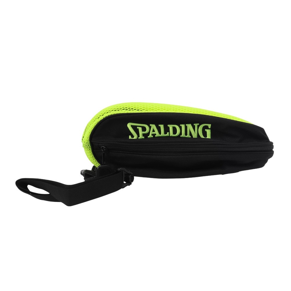 スポルディング（SPALDING）（メンズ、レディース、キッズ）ボールバッグ ブリーズ ブラック×ライムグリーン 49-007LG