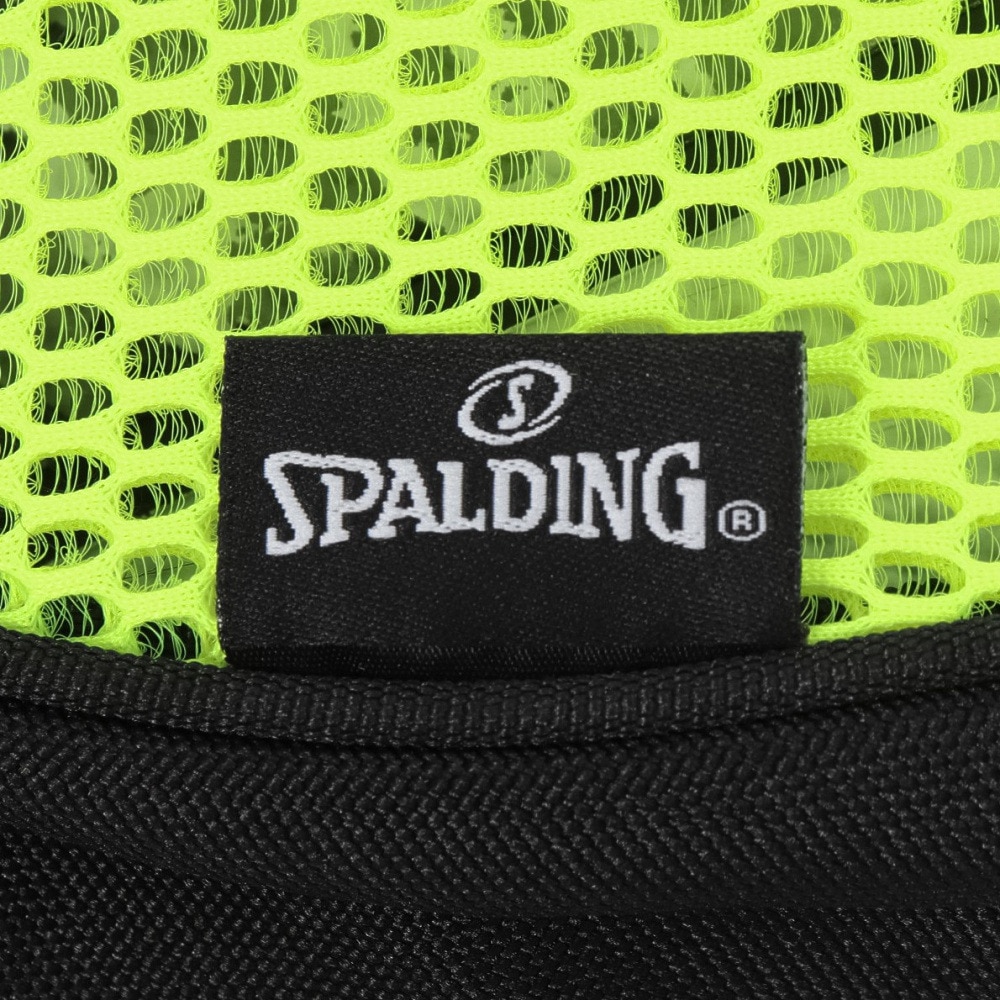 スポルディング（SPALDING）（メンズ、レディース、キッズ）ボールバッグ ブリーズ ブラック×ライムグリーン 49-007LG