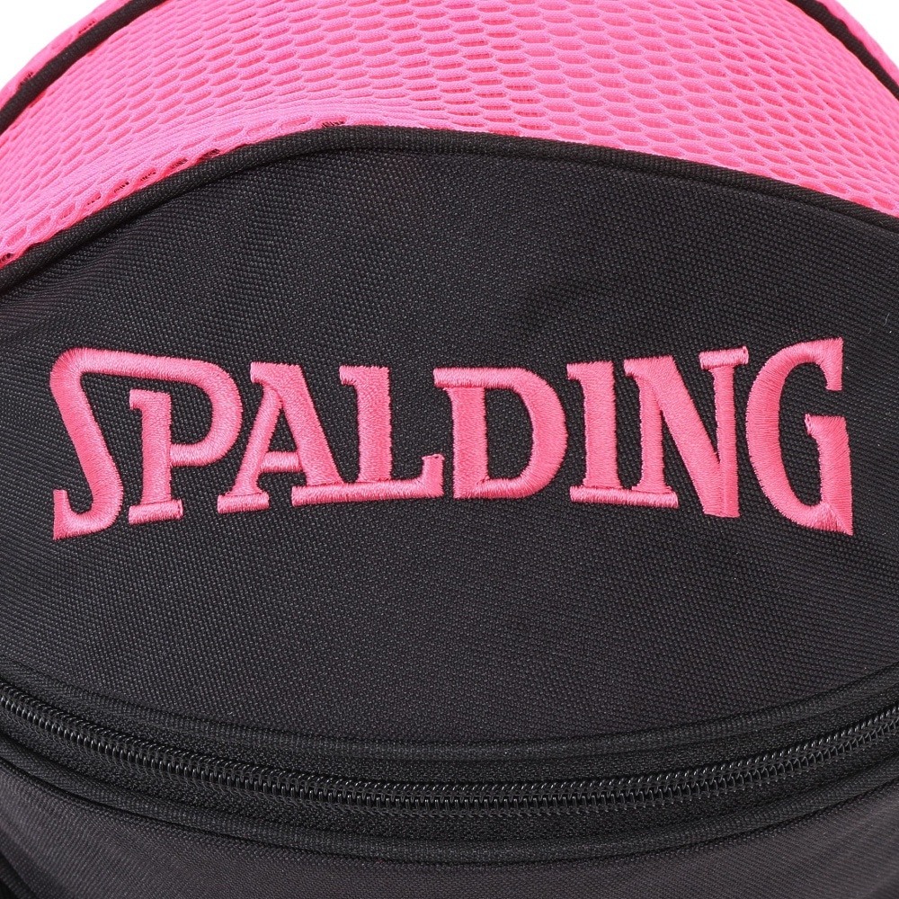 スポルディング（SPALDING）（メンズ、レディース、キッズ）ボールバッグ ブリーズ ブラック×マゼンタ 49-007MG