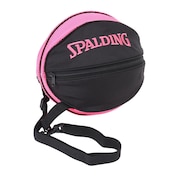 スポルディング（SPALDING）（メンズ、レディース、キッズ）ボールバッグ ブリーズ ブラック×マゼンタ 49-007MG