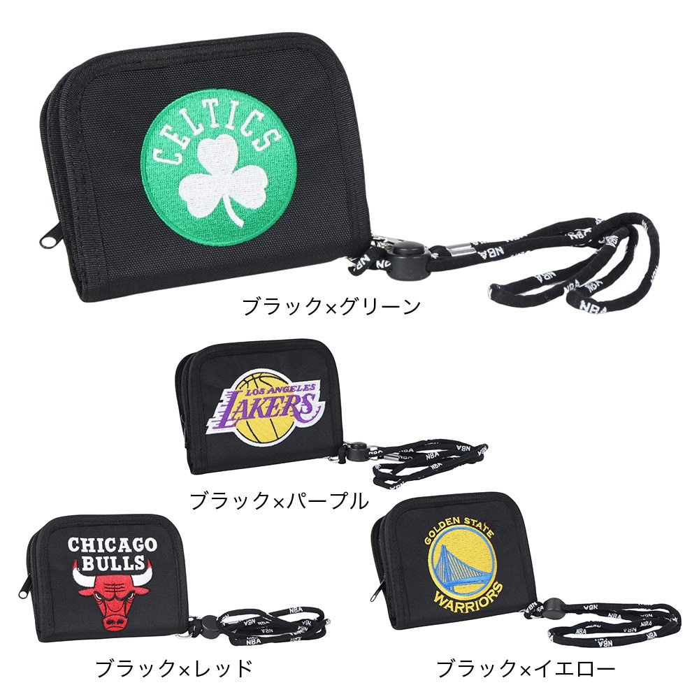 エヌビーエー（NBA）（メンズ、レディース、キッズ）NBA ウォレット シカゴ・ブルズ NBA-013A-BU