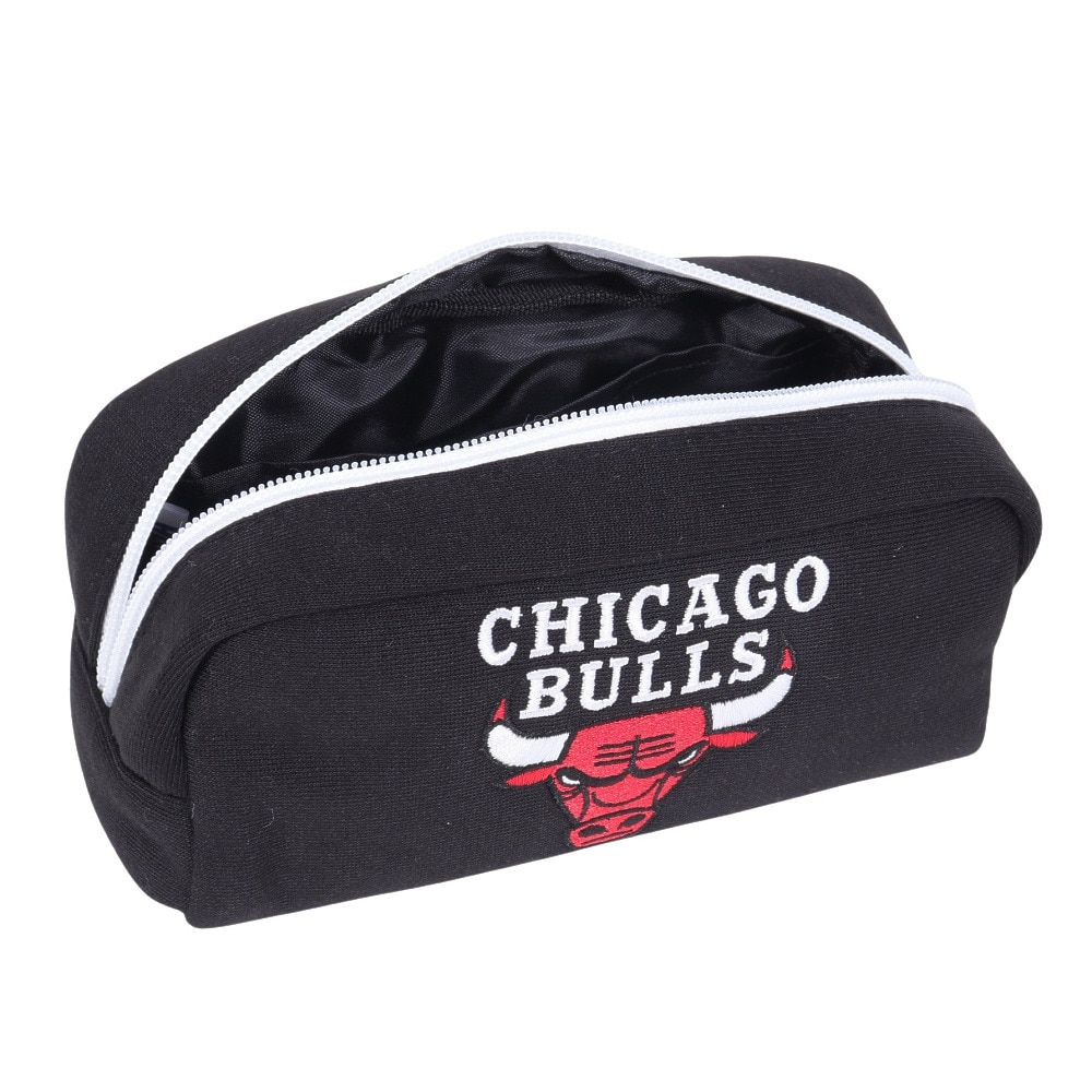 エヌビーエー（NBA）（メンズ、レディース）角型ポーチ シカゴ・ブルズ NBA-016A-BU