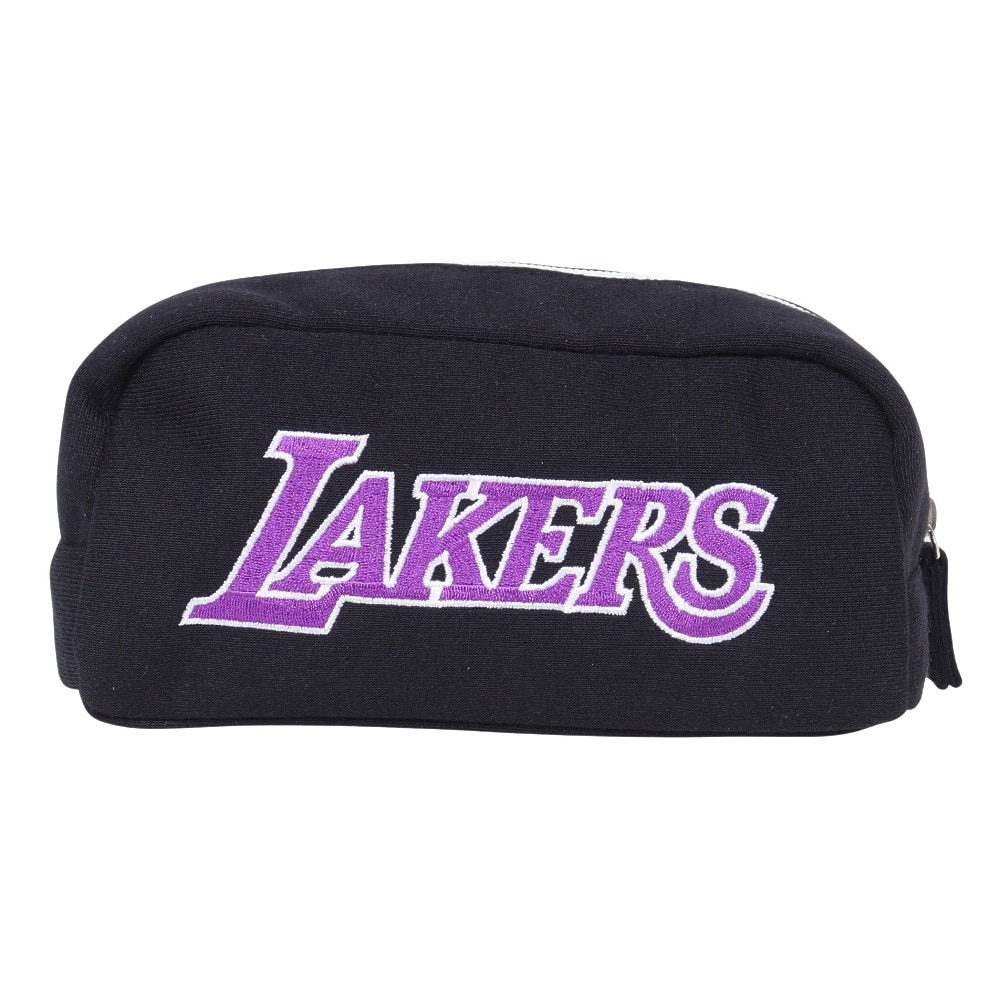 エヌビーエー（NBA）（メンズ、レディース）角型ポーチ ロサンゼルス・レイカーズ NBA-016A-LA