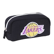 (メンズ、レディース)角型ポーチ ロサンゼルス・レイカーズ NBA-016A-LA