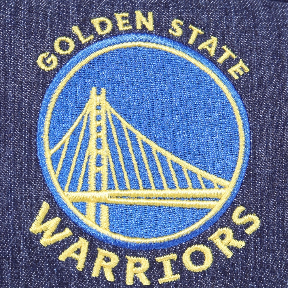 エヌビーエー（NBA）（メンズ、レディース）角型ポーチ デニム ゴールデンステート・ウォーリアーズ NBA-041-WA