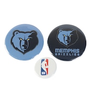 (メンズ、レディース、キッズ)缶バッジ メンフィス・グリズリーズ 3個セット NBA35861