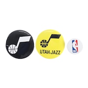 (メンズ、レディース、キッズ)NBA 缶バッジ ユタ・ジャズ NBA35865