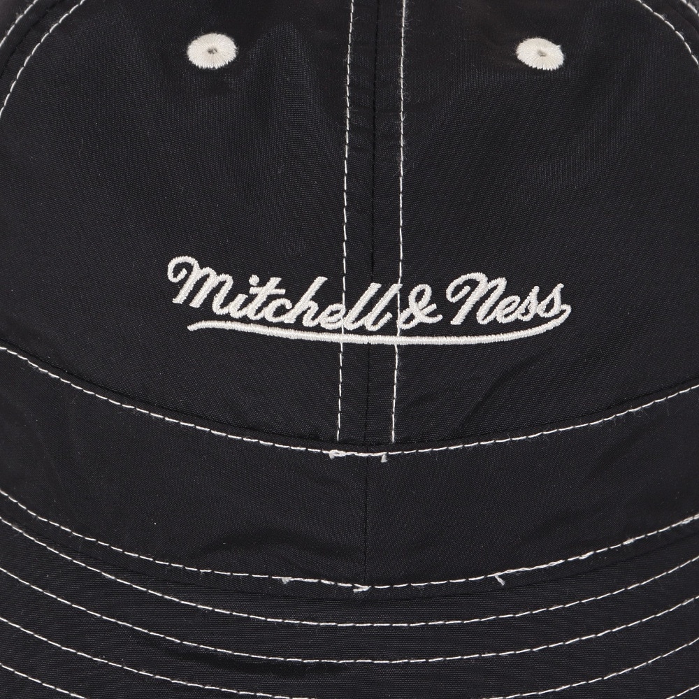 ミッチェルアンドネス（Mitchell&Ness）（メンズ、レディース）バケットハット NBA CONTRAST 6 HWC シカゴブルズ HBKB6726-CBUBLCK