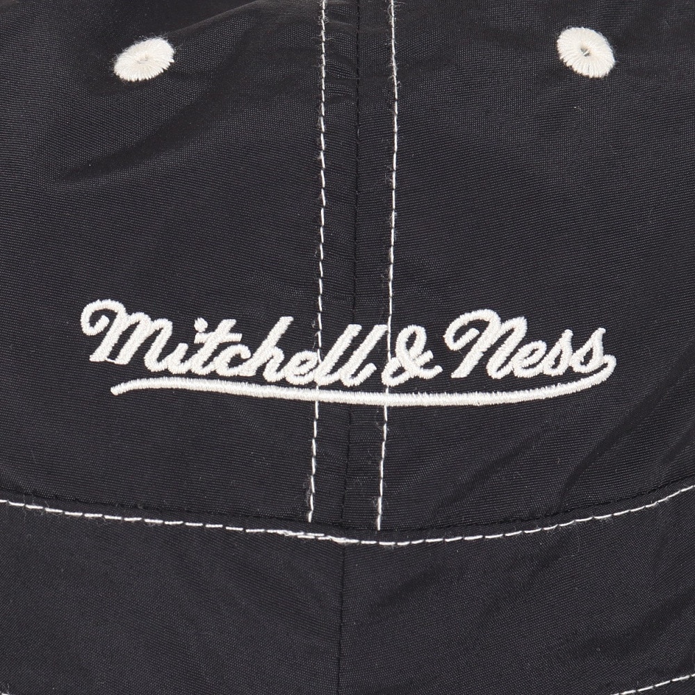 ミッチェルアンドネス（Mitchell&Ness）（メンズ、レディース）バケットハット NBA CONTRAST 6 HWC セブンティシクサーズ HBKB6726-P76BLCK