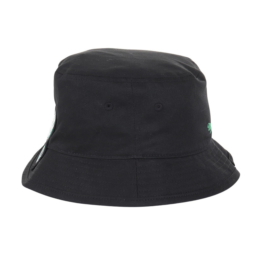 ミッチェルアンドネス（Mitchell&Ness）（メンズ、レディース）バケットハット NBA ロゴラップ HWC セルティックス HBKB6730-BCEBLCK
