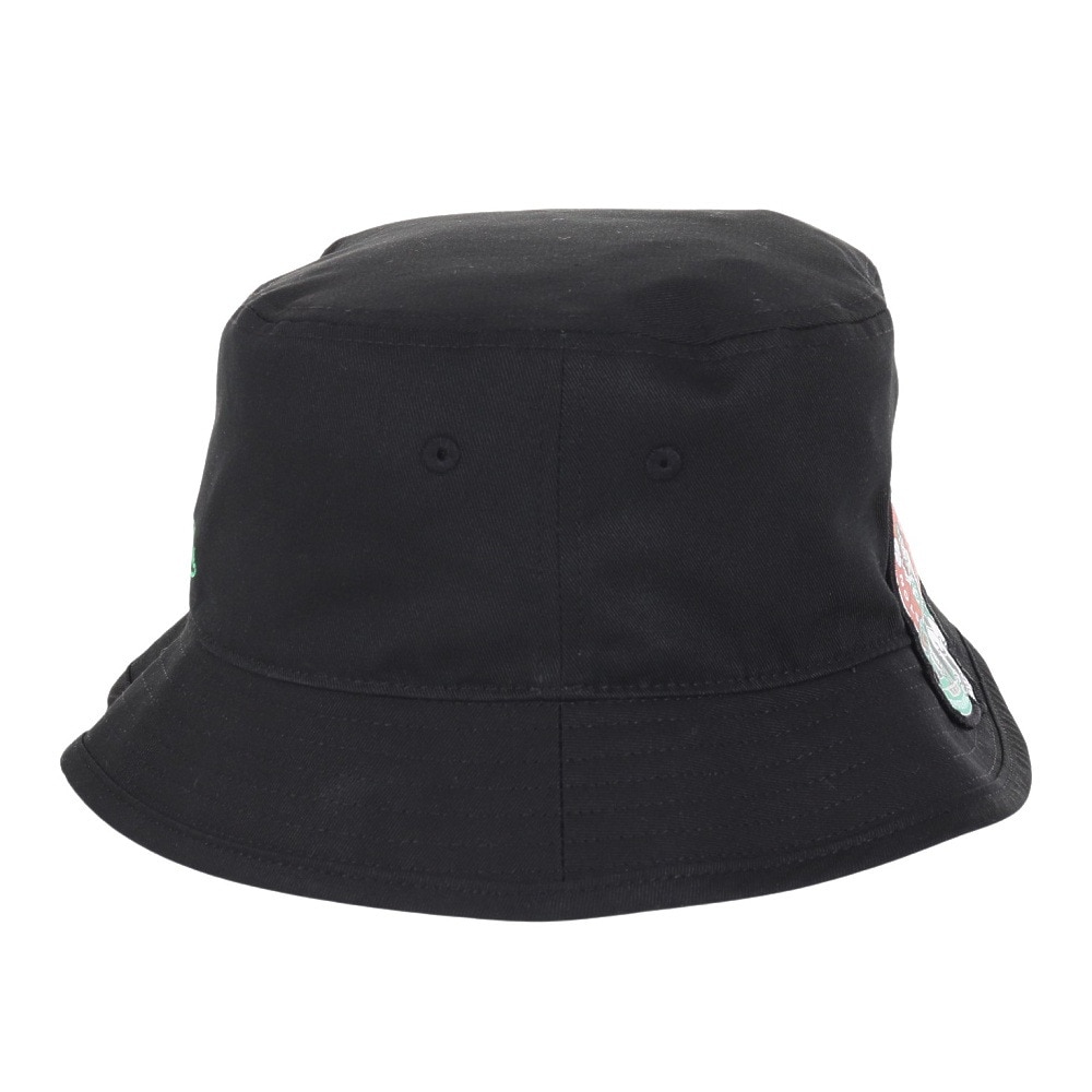 ミッチェルアンドネス（Mitchell&Ness）（メンズ、レディース）バケットハット NBA ロゴラップ HWC セルティックス HBKB6730-BCEBLCK