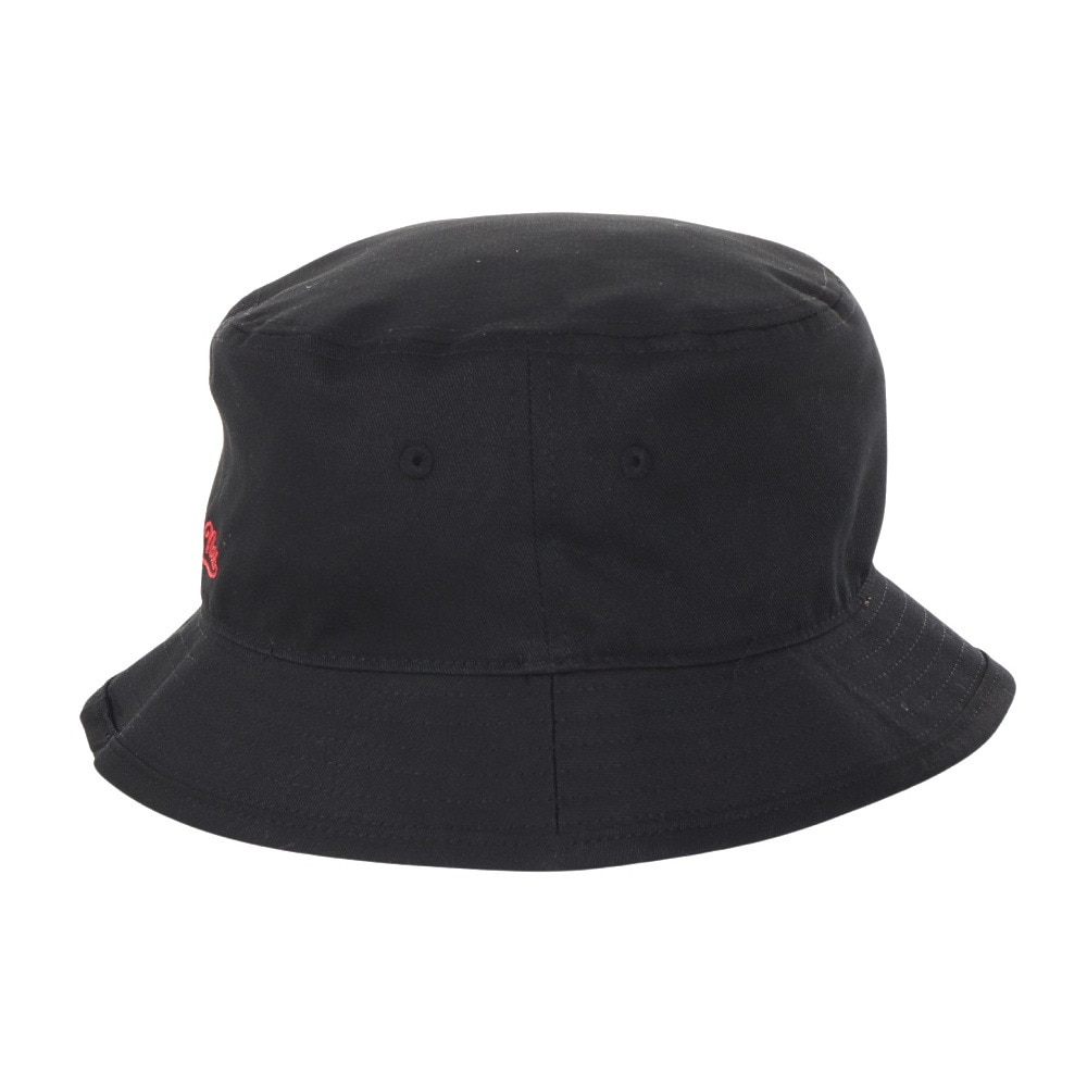 ミッチェルアンドネス（Mitchell&Ness）（メンズ、レディース）バケットハット NBA ロゴラップ HWC シカゴブルズ HBKB6730-CBUBLCK