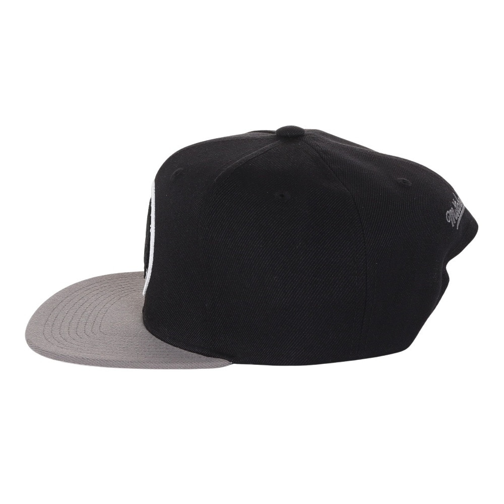 ミッチェルアンドネス（Mitchell&Ness）（メンズ、レディース）キャップ TEAM 2 TONE スナップバック HHSS3264-BNEBKGY