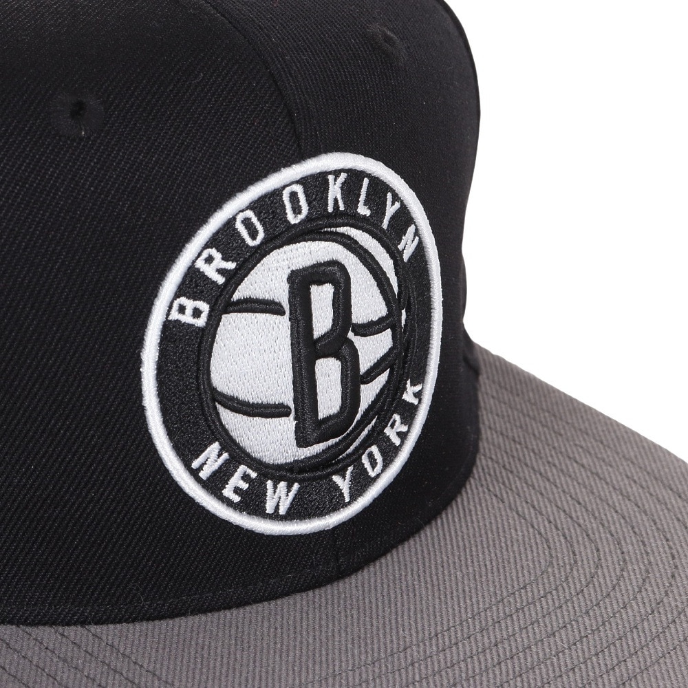 ミッチェルアンドネス（Mitchell&Ness）（メンズ、レディース）キャップ TEAM 2 TONE スナップバック HHSS3264-BNEBKGY