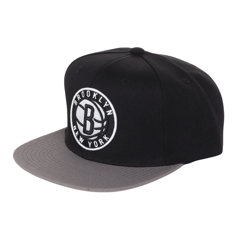 ミッチェルアンドネス（Mitchell&Ness）（メンズ、レディース）キャップ TEAM 2 TONE スナップバック HHSS3264-BNEBKGY