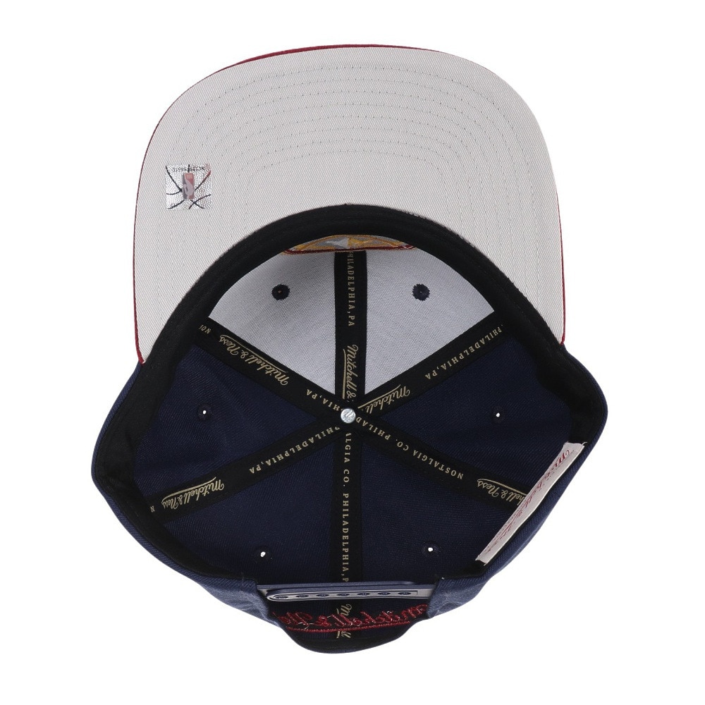 ミッチェルアンドネス（Mitchell&Ness）（メンズ、レディース）キャップ TEAM 2 TONE スナップバック HHSS3264-DNUNYRD