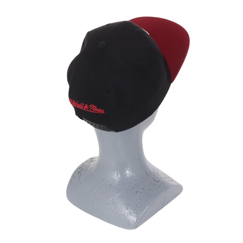 ミッチェルアンドネス（Mitchell&Ness）（メンズ、レディース）キャップ TEAM GROUND スナップバック HHSS3264-MHEBKRD