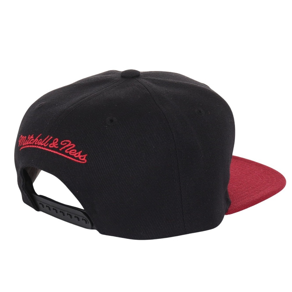 ミッチェルアンドネス（Mitchell&Ness）（メンズ、レディース）キャップ TEAM GROUND スナップバック HHSS3264-MHEBKRD
