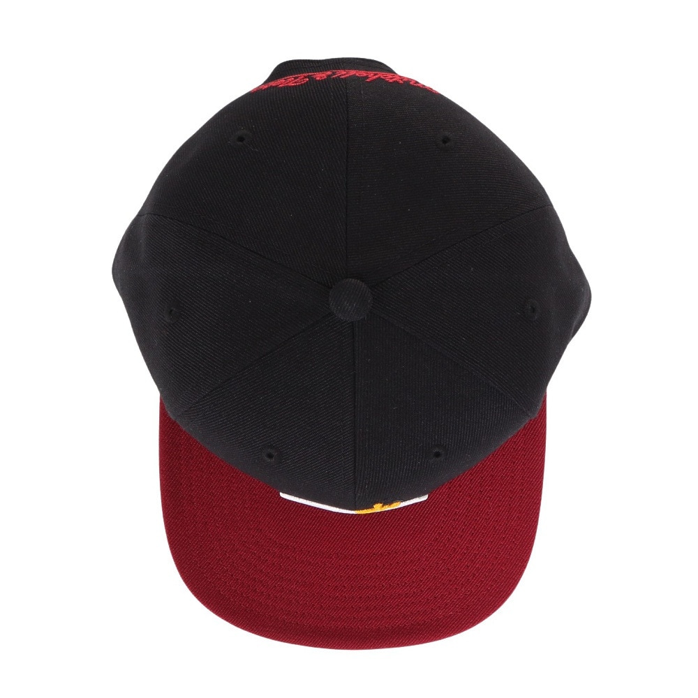 ミッチェルアンドネス（Mitchell&Ness）（メンズ、レディース）キャップ TEAM GROUND スナップバック HHSS3264-MHEBKRD