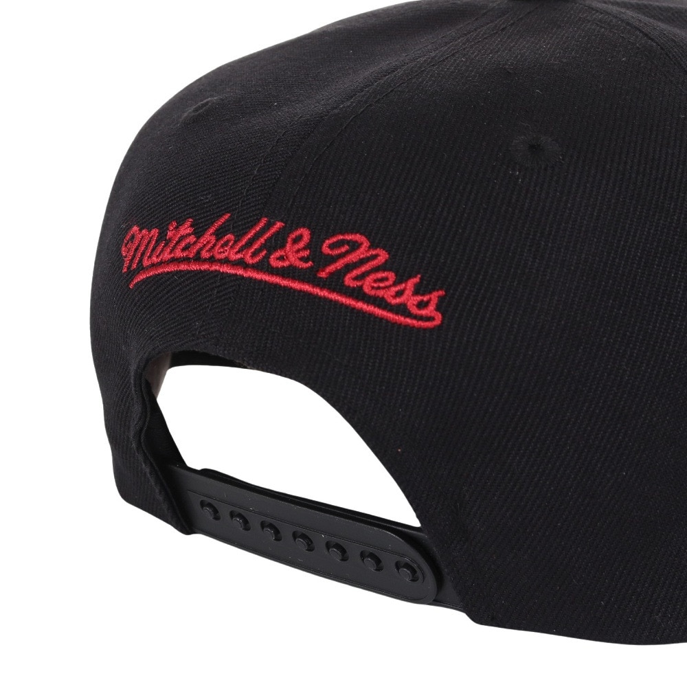 ミッチェルアンドネス（Mitchell&Ness）（メンズ、レディース）キャップ TEAM GROUND スナップバック HHSS3264-MHEBKRD