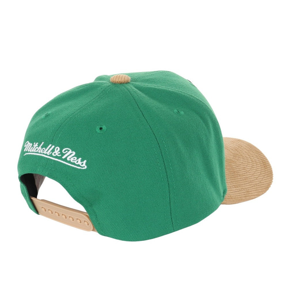 ミッチェルアンドネス（Mitchell&Ness）（メンズ、レディース）キャップ NBA コード プロ スナップバック セルティックス HP7976-BCEGREN