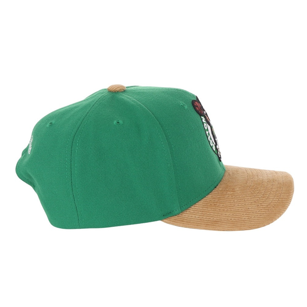 ミッチェルアンドネス（Mitchell&Ness）（メンズ、レディース）キャップ NBA コード プロ スナップバック セルティックス HP7976-BCEGREN