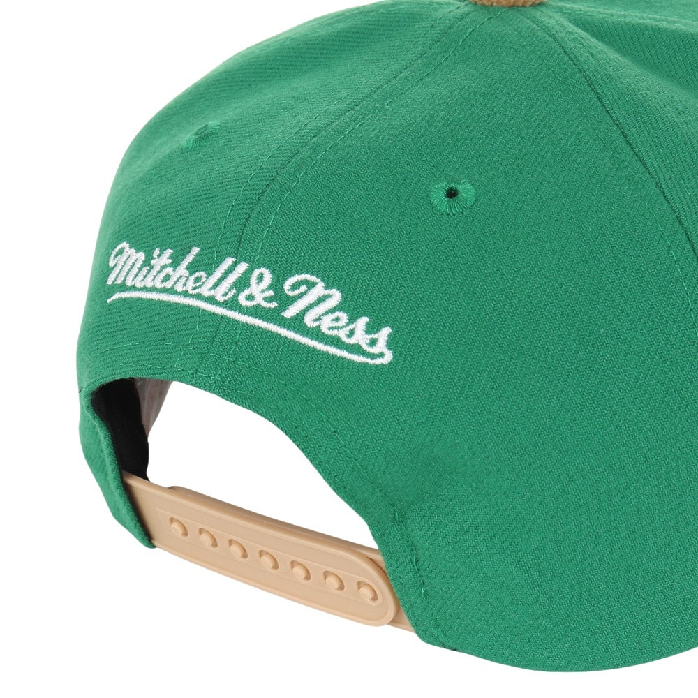 ミッチェルアンドネス（Mitchell&Ness）（メンズ、レディース）キャップ NBA コード プロ スナップバック セルティックス HP7976-BCEGREN