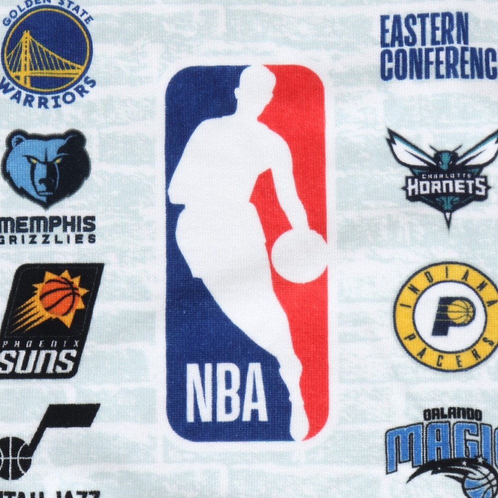 エヌビーエー（NBA）（メンズ、レディース、キッズ）フェイスタオル ALL NBA54147