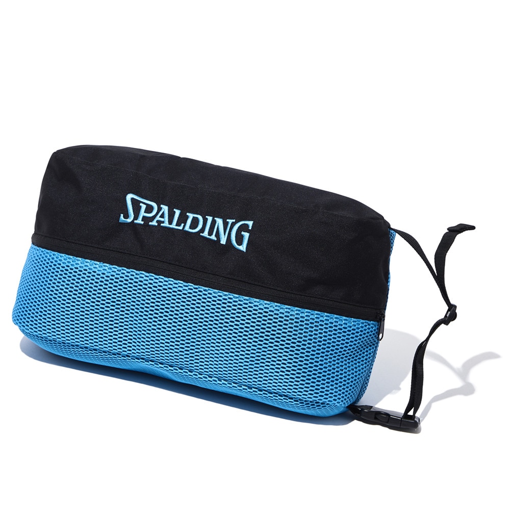 スポルディング（SPALDING）（メンズ、レディース、キッズ）シューズバッグ ブリーズ シアン 42-005CY