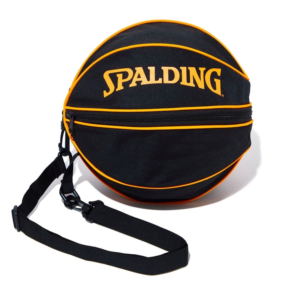 スポルディング（SPALDING）（メンズ、レディース、キッズ）ボールバッグ ネオンオレンジ 49-001NO