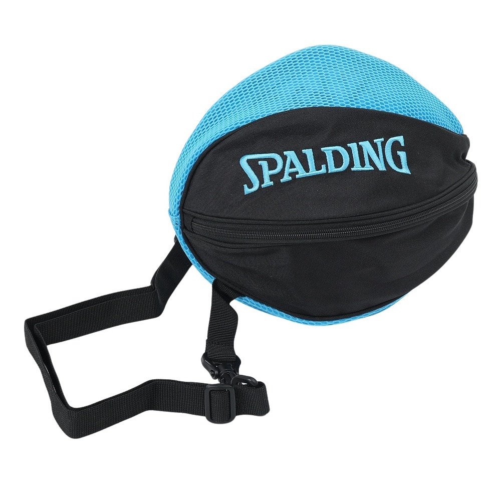 スポルディング（SPALDING）（メンズ、レディース、キッズ）ボールバッグ ブリーズ シアン 49-007CY
