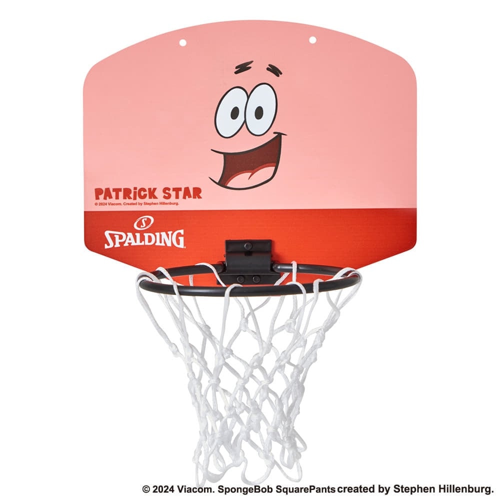 スポルディング（SPALDING）（キッズ）バスケットゴール マイクロミニ パトリックスター スマイル 79-055J