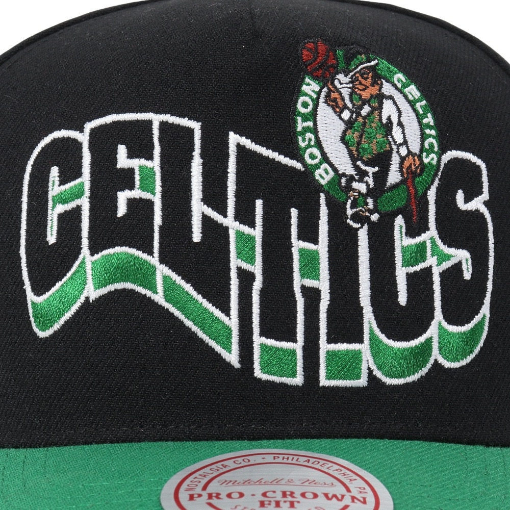 ミッチェルアンドネス（Mitchell&Ness）（メンズ）NBA WAVY PRO スナップバック キャップ HP9617-BCEBLCK