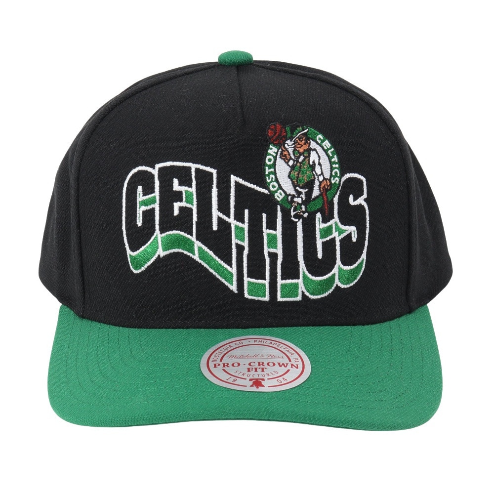 ミッチェルアンドネス（Mitchell&Ness）（メンズ）NBA WAVY PRO スナップバック キャップ HP9617-BCEBLCK