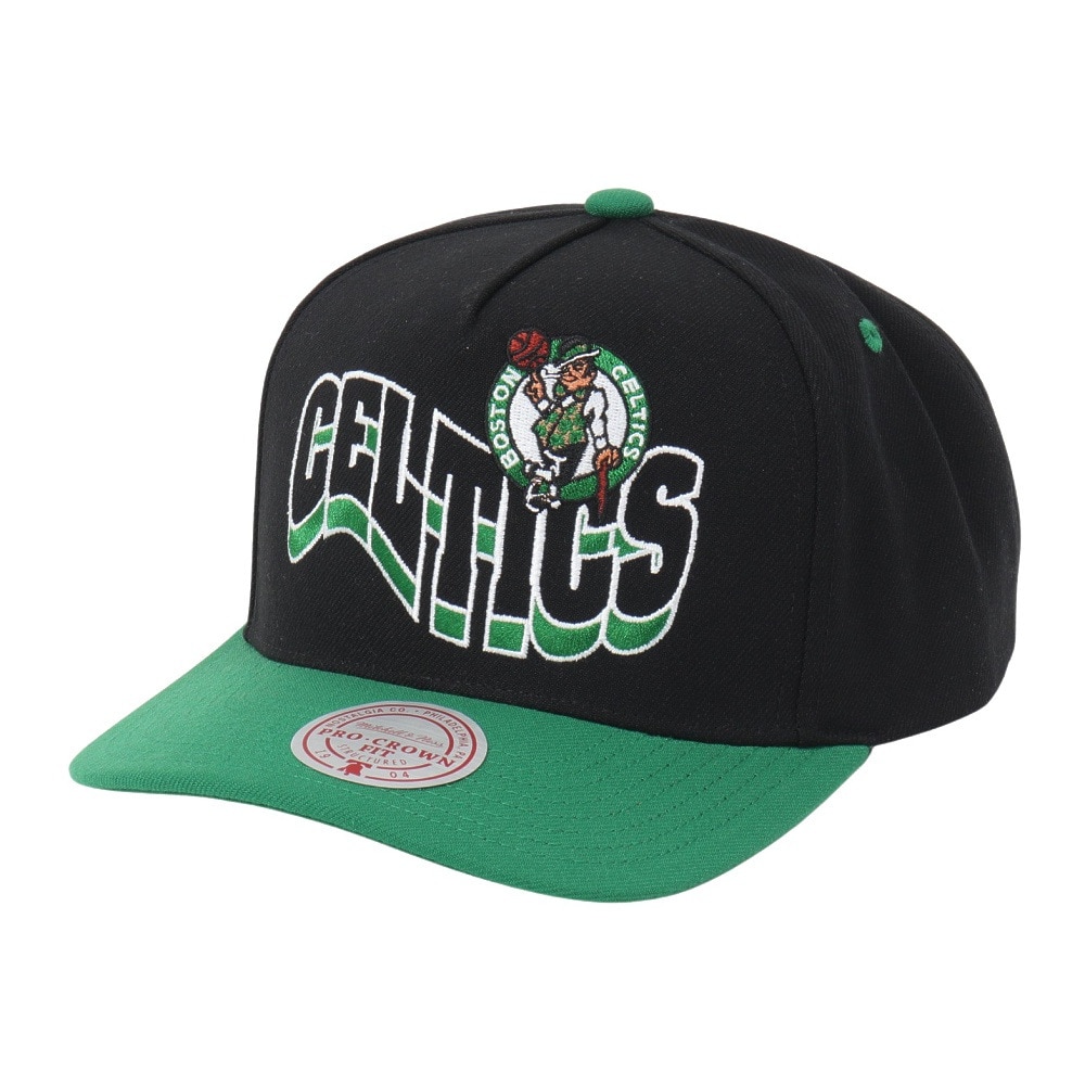 ミッチェルアンドネス（Mitchell&Ness）（メンズ）NBA WAVY PRO スナップバック キャップ HP9617-BCEBLCK