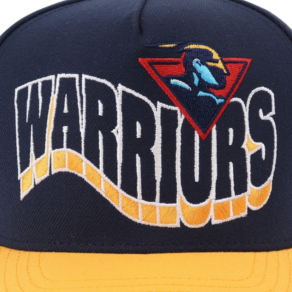 ミッチェルアンドネス（Mitchell&Ness）（メンズ）キャップ NBA WAVY PRO SNAPBAC Hwc ゴールデンステイト・ウォーリアーズ HP9618-GSWNAVY