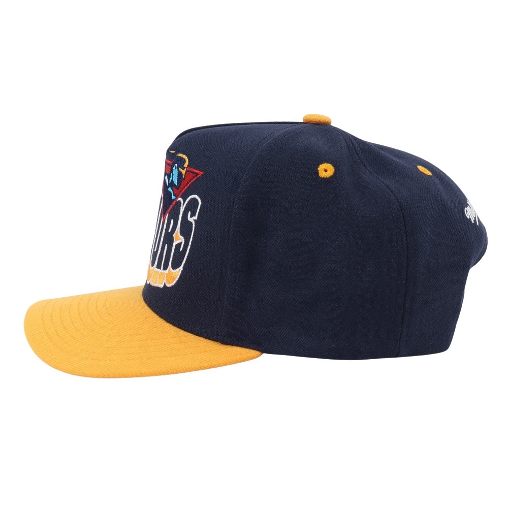 ミッチェルアンドネス（Mitchell&Ness）（メンズ）キャップ NBA WAVY PRO SNAPBAC Hwc ゴールデンステイト・ウォーリアーズ HP9618-GSWNAVY